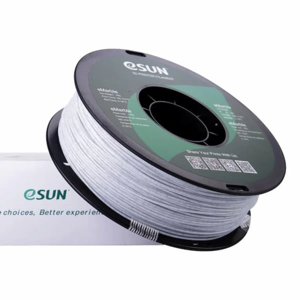 eSUN eMarble Filament, 1.75mm, natural, 1kgroll
