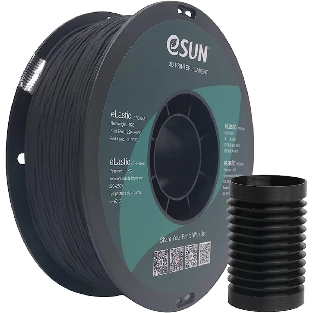 eSUN eLastic(TPE-83A) black