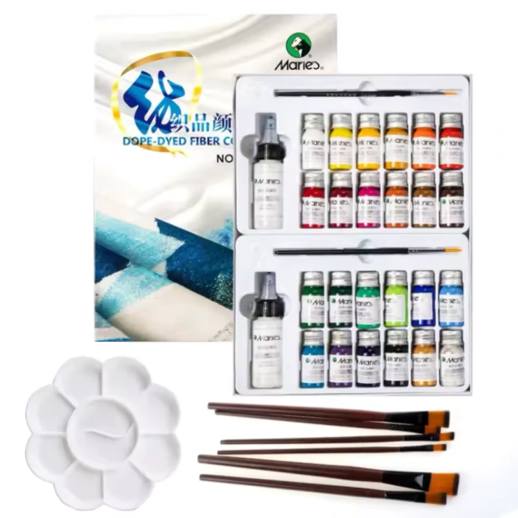 Dyestuff 18 colors and brush kit