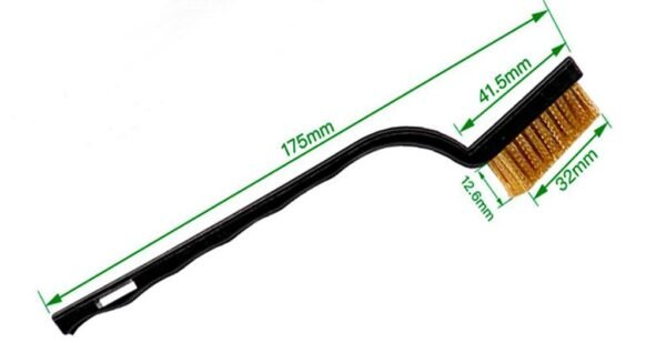 Nozzle Cleaning Brass Brush