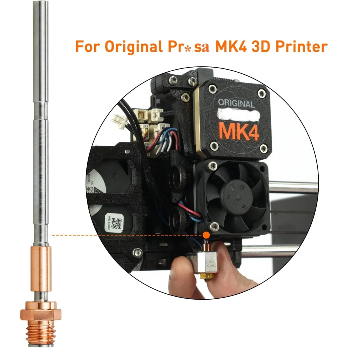 Throat kit for Prusa i3 MK4