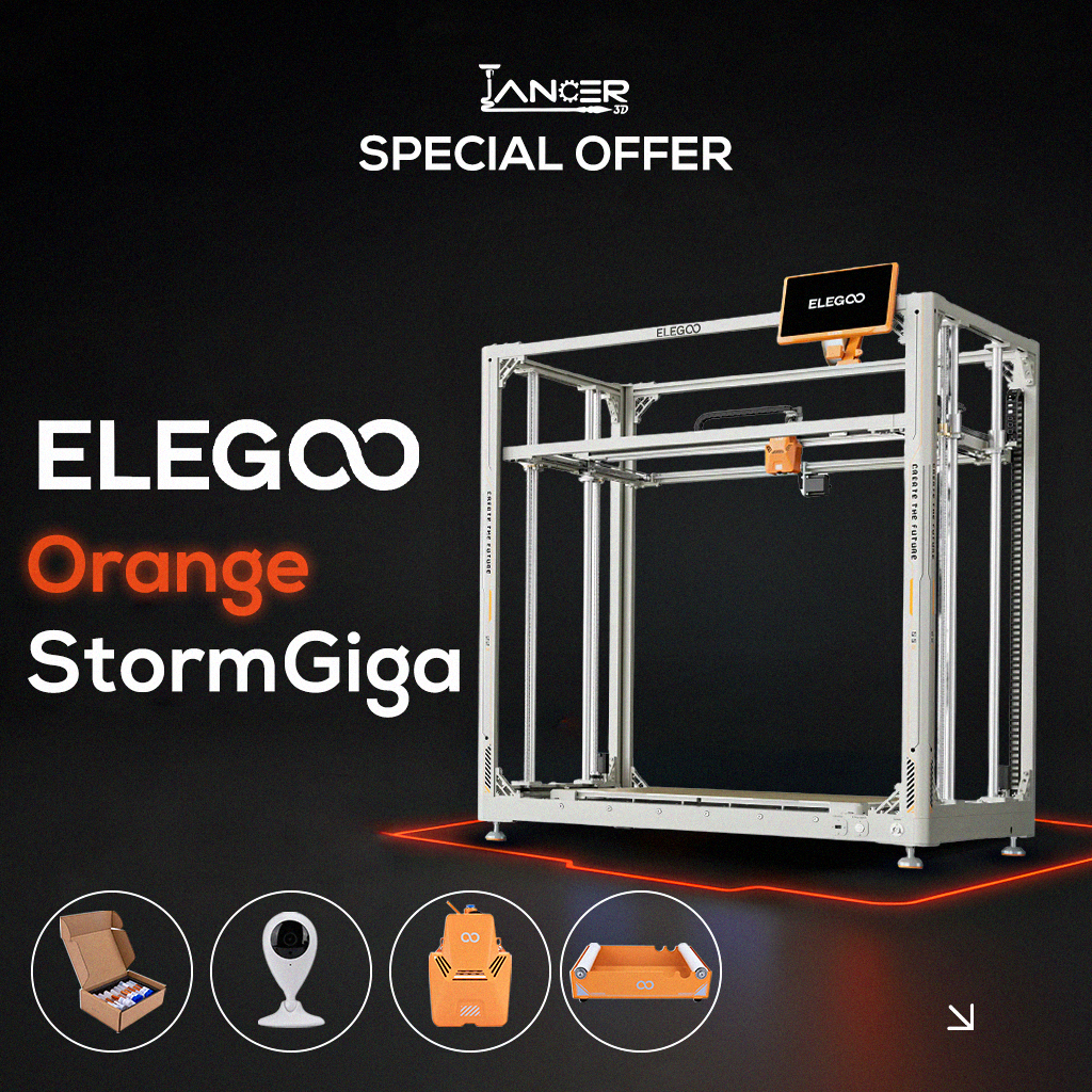 ELEGOO Orange Storm Giga plus gifts