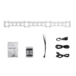 Quad Printhead Mounting Plate for Elegoo Orangestorm Giga
