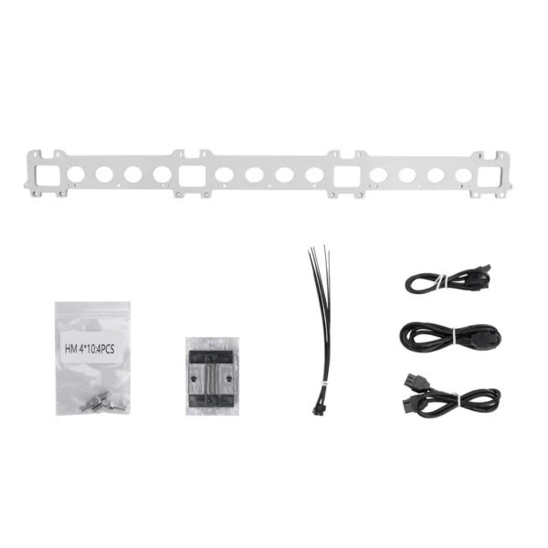 Quad Printhead Mounting Plate for Elegoo Orangestorm Giga