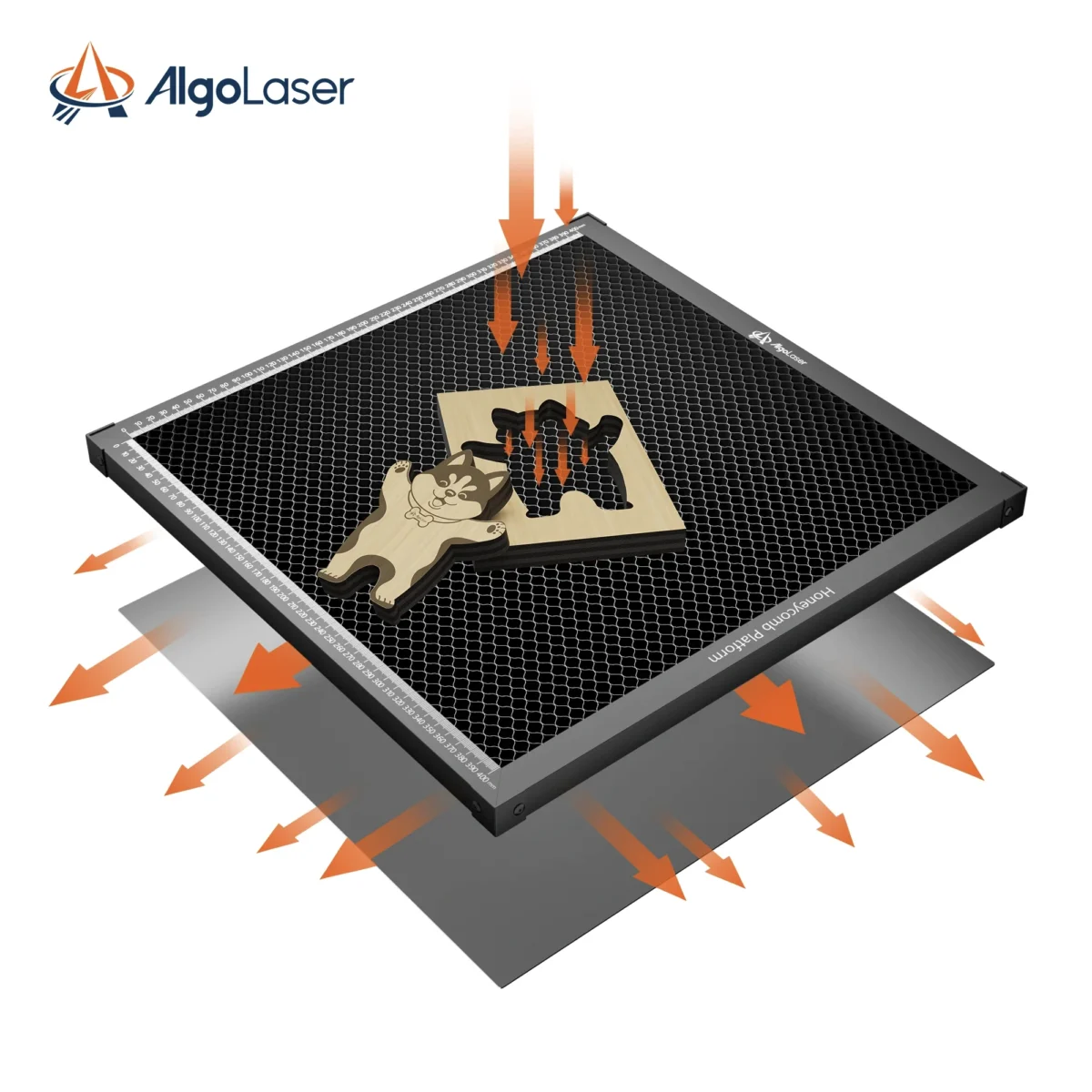 AlgoLaser Honeycomb Platform 400400MM