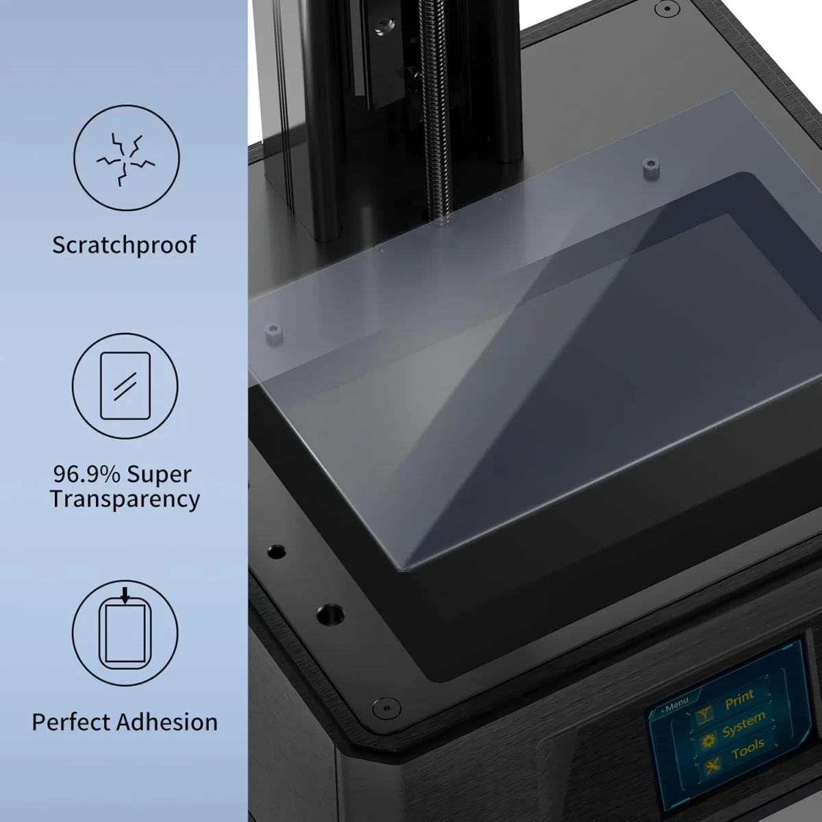 Screen protector for Anycubic photon Mono 4 / Mono 4 ultra