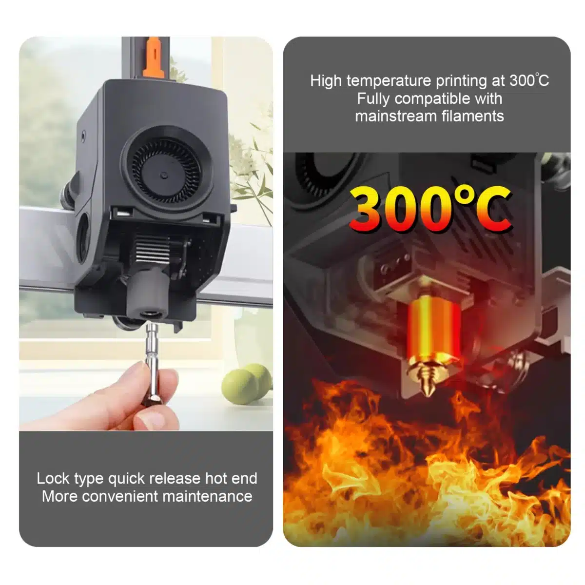Anycubic Kobra3 max Hot end heating component