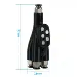 4-in-1-out transmitter AMS feeding pipe For Bambu Lab X1/X1C/P1S/P1P