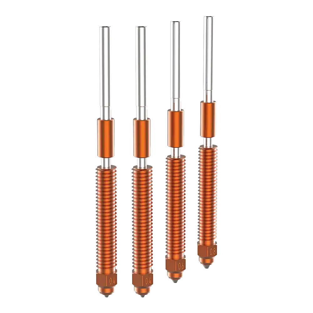 Integrated detachable nozzle For Creality K2/Hi (1.75/0.4mm)