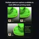 Integrated detachable nozzle For Creality K2/Hi (1.75/0.4mm)