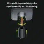 Integrated detachable nozzle For Creality K2/Hi (1.75/0.4mm)