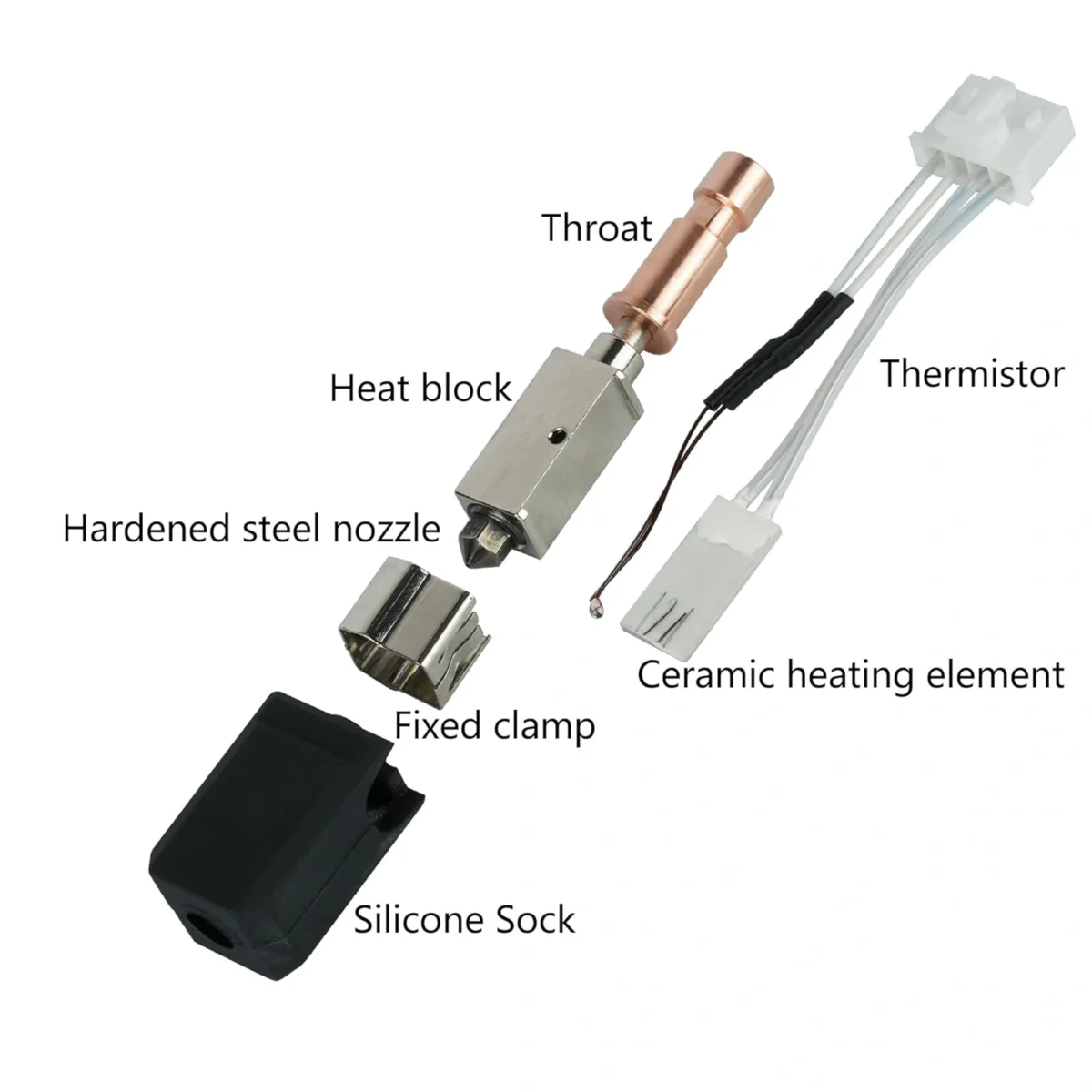 Upgrade Hot End Kit for Anycubic Kobra S1 0.4mm Precision